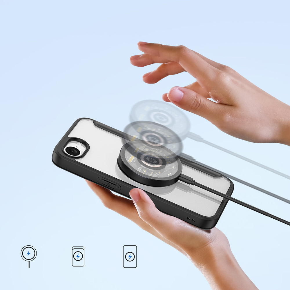 Dux Ducis Skin X Pro Case med MagSafe til iPhone 16e - sort