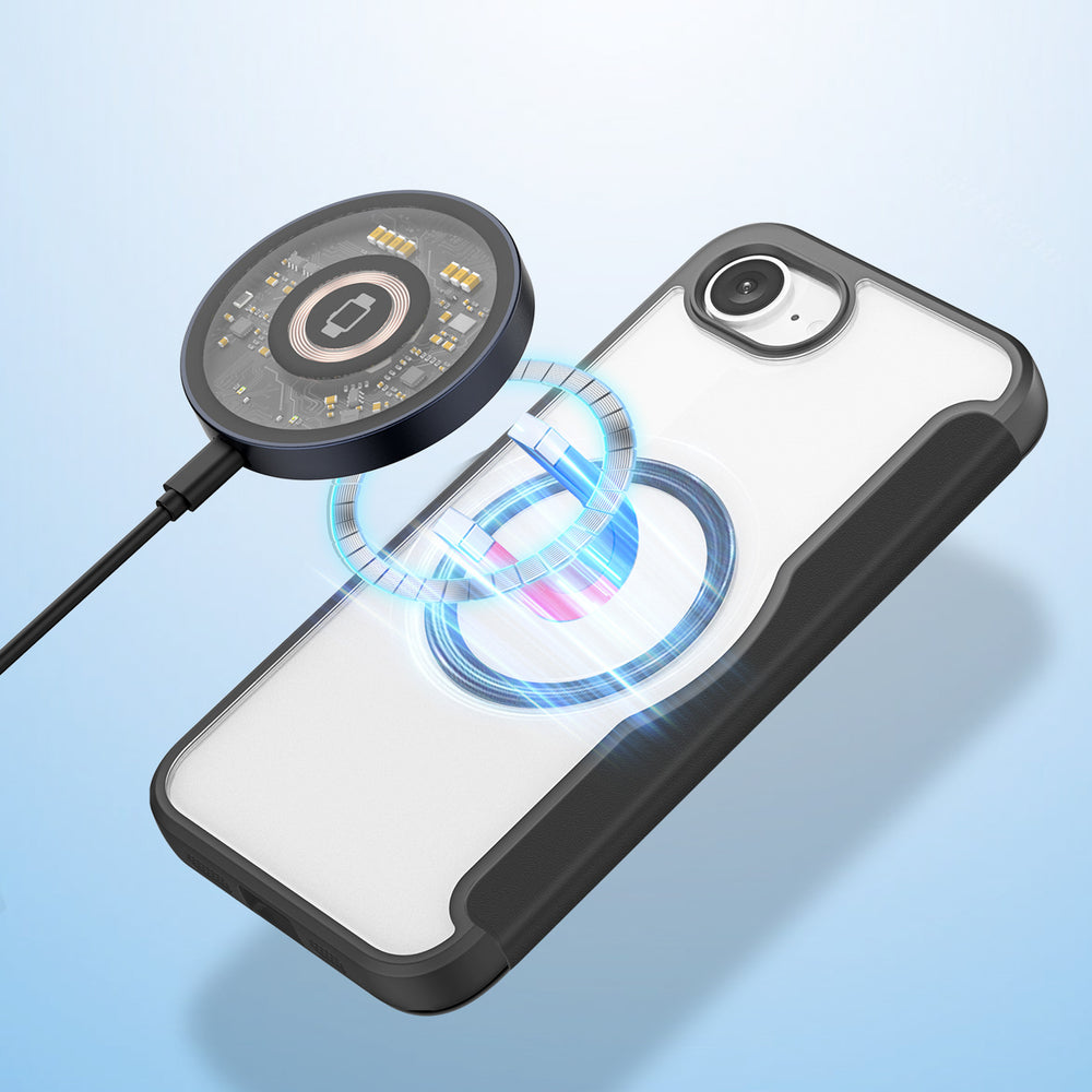 Dux Ducis Skin X Pro Case med MagSafe til iPhone 16e - sort