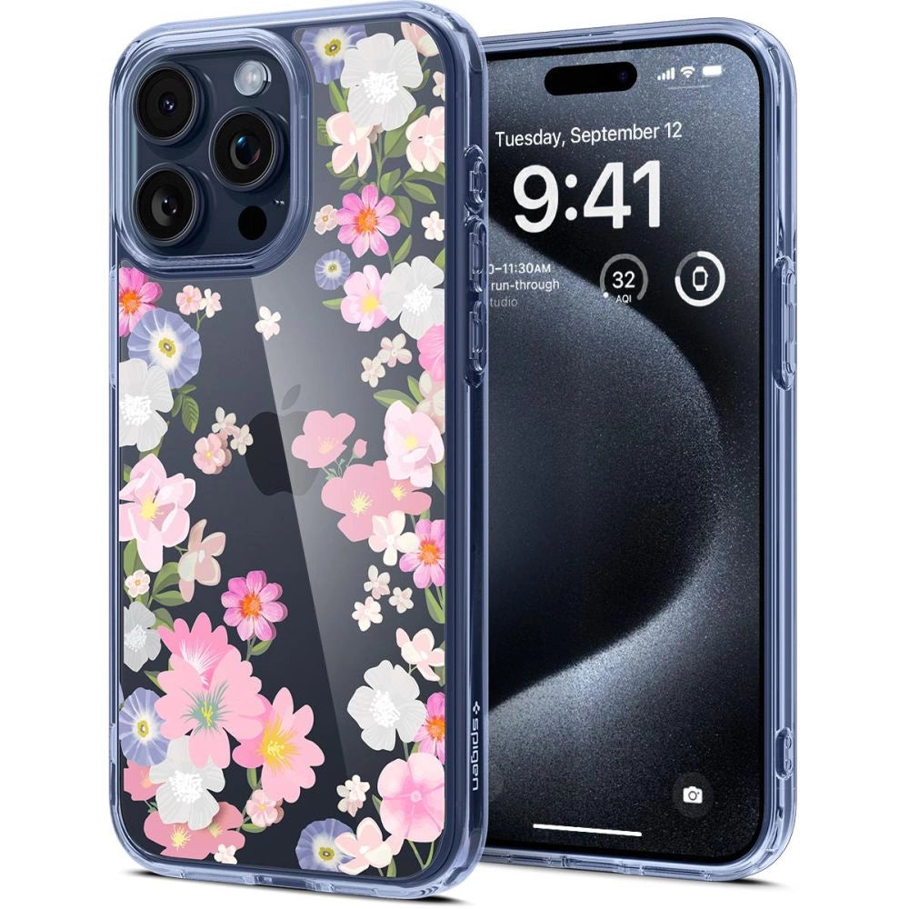 Spigen Ultra Hybrid iPhone 15 Pro Case - klar
