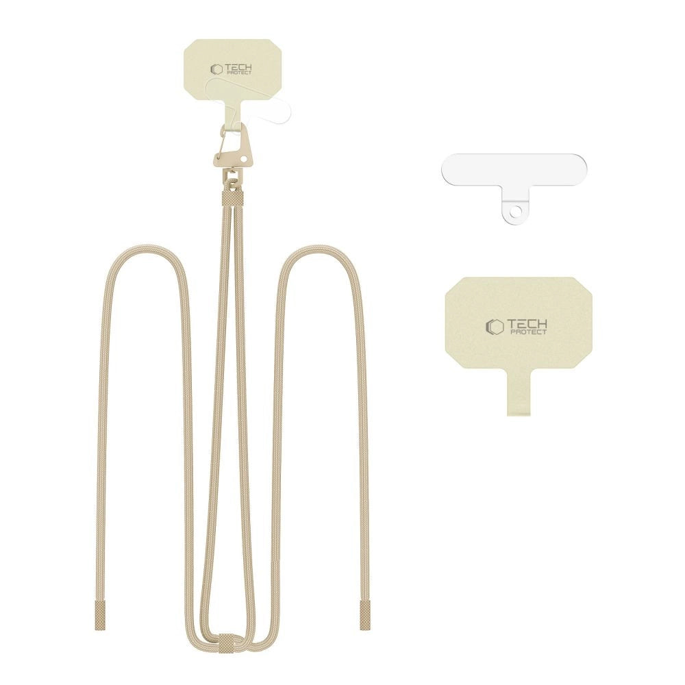 Tech-Protect C5S Rope Crossbody Strap Leash - beige