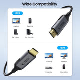Tech-Protect UltraBoost Tech-Protect UltraBoost HDMI til HDMI 2.1 Kabel 4K 120HZ / 8K 60Hz 2m - sort