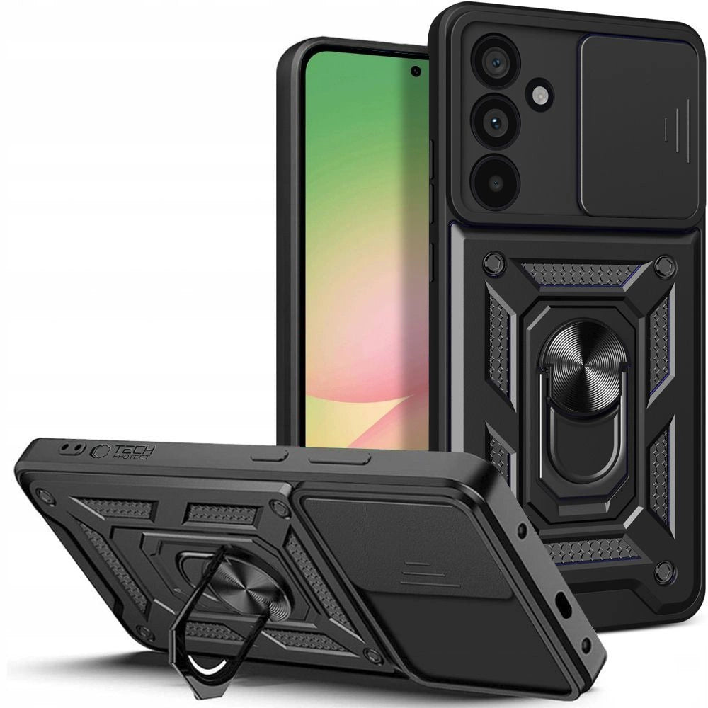 Tech-Protect CamShield Pro Case til Samsung Galaxy A56 5G - sort