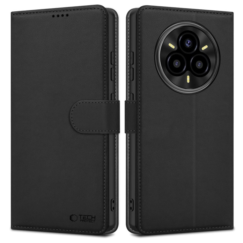 Tech-Protect Wallet Case til Realme 14 Pro+ 5G - Matte sort
