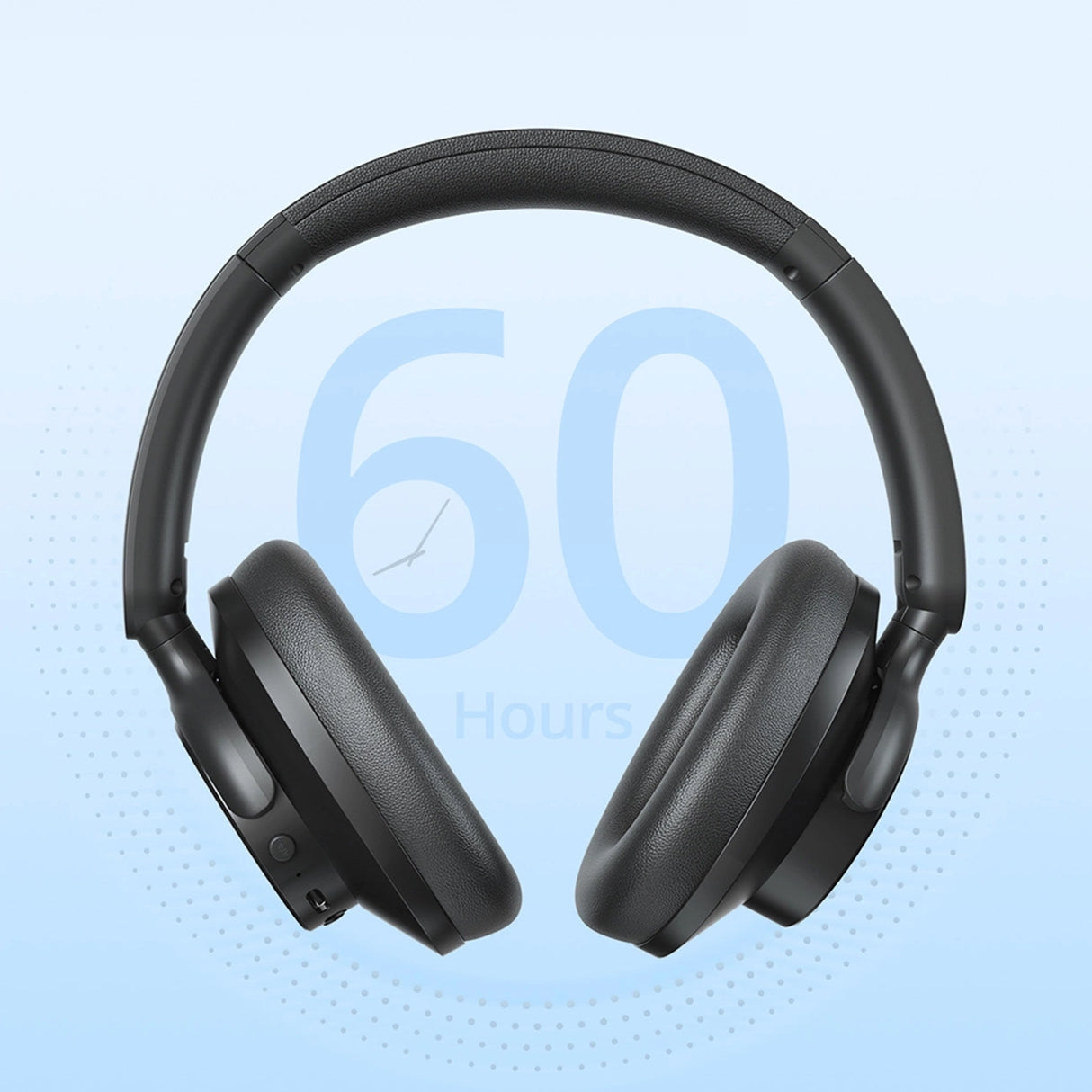 Tronsmart SOUNFII Q20S Hybrid ANC trådløse hovedtelefoner med aktiv støjreduktion - sort