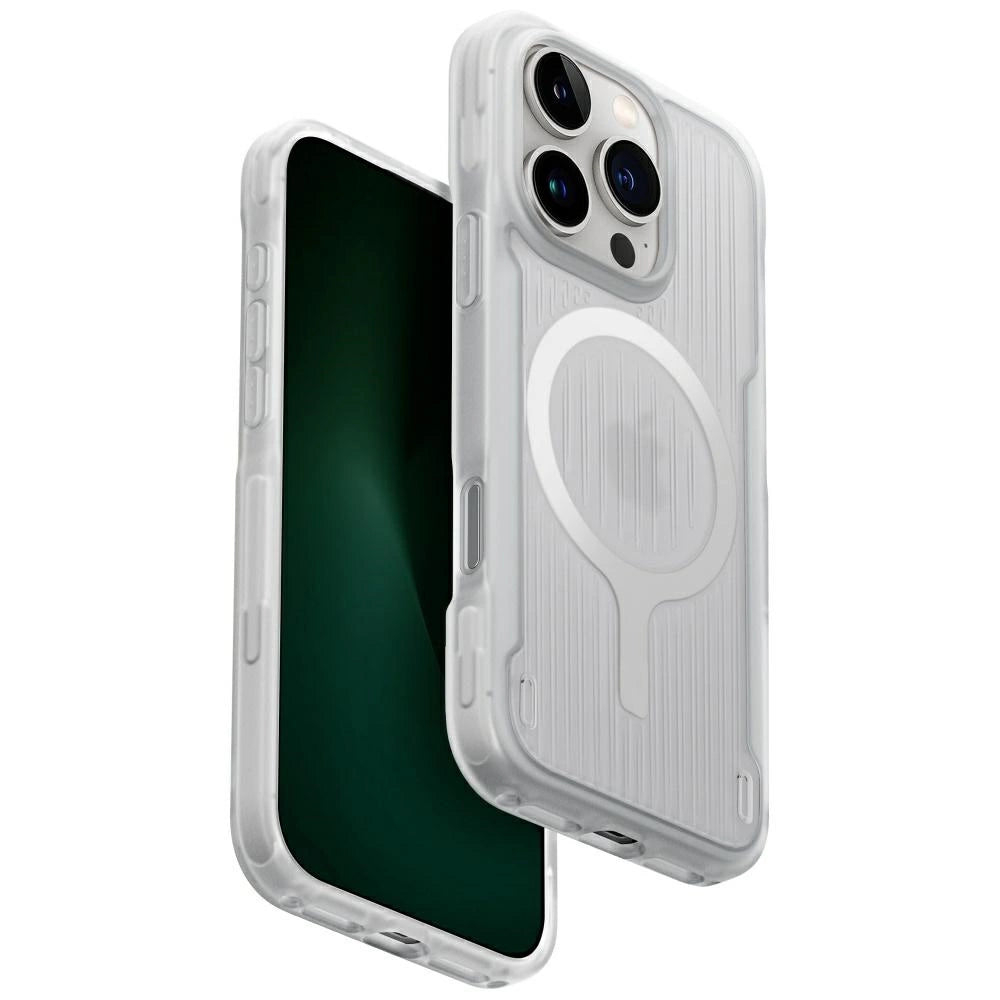 Uniq Combat Active Magclick opladningsfodral til iPhone 16 Pro - hvid