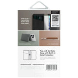 Uniq Lyden DS RFID Magnetic Wallet med telefonstativ - sort