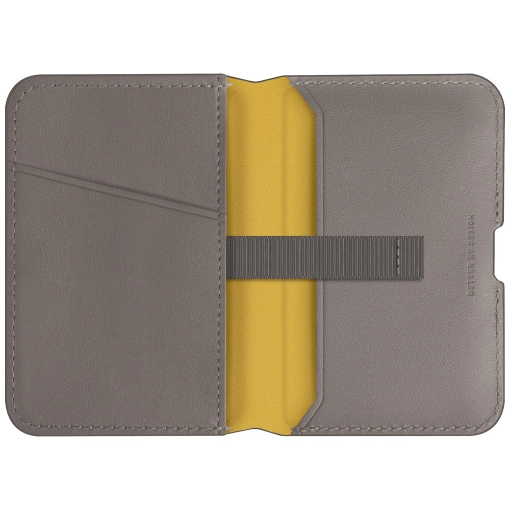 Uniq Lyden DS RFID Magnetic Wallet med Telefonstativ - Grå