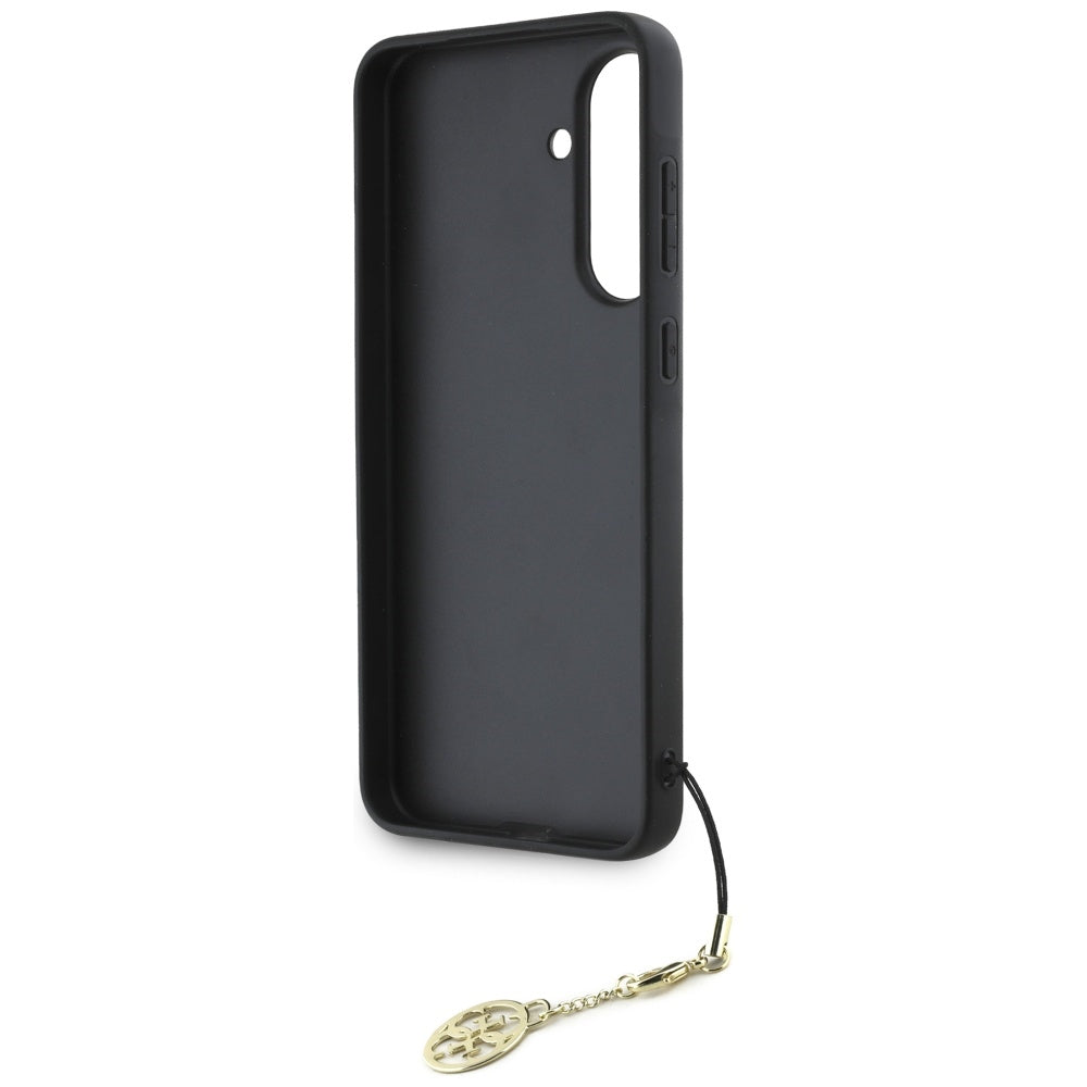 Guess 4G Charms Collection Case til Samsung Galaxy A56 - Brunt