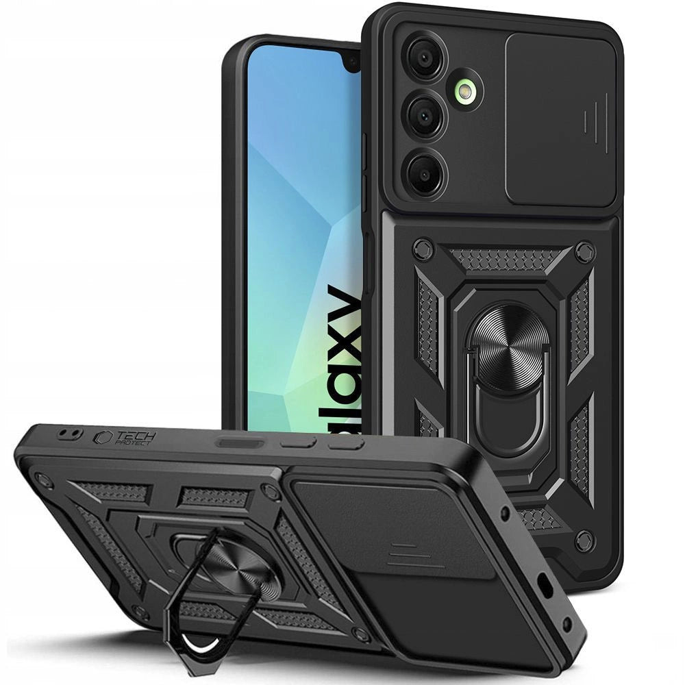 Tech-Protect CamShield Pro Case til Samsung Galaxy A26 5G - sort