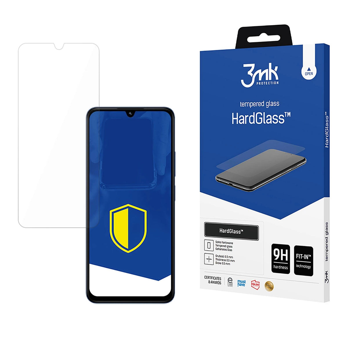 Hærdet glas 3mk HardGlass til Xiaomi Redmi 14C / A5