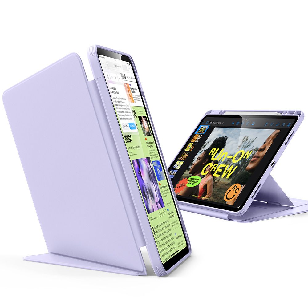 ESR Flip Hybrid Case til iPad Air 13" (2024/2025/2026) - lilla