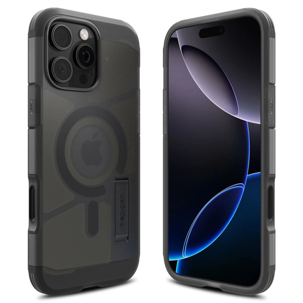 Spigen Tough Armor "T" Mag MagSafe case til iPhone 16 Pro Max - sort