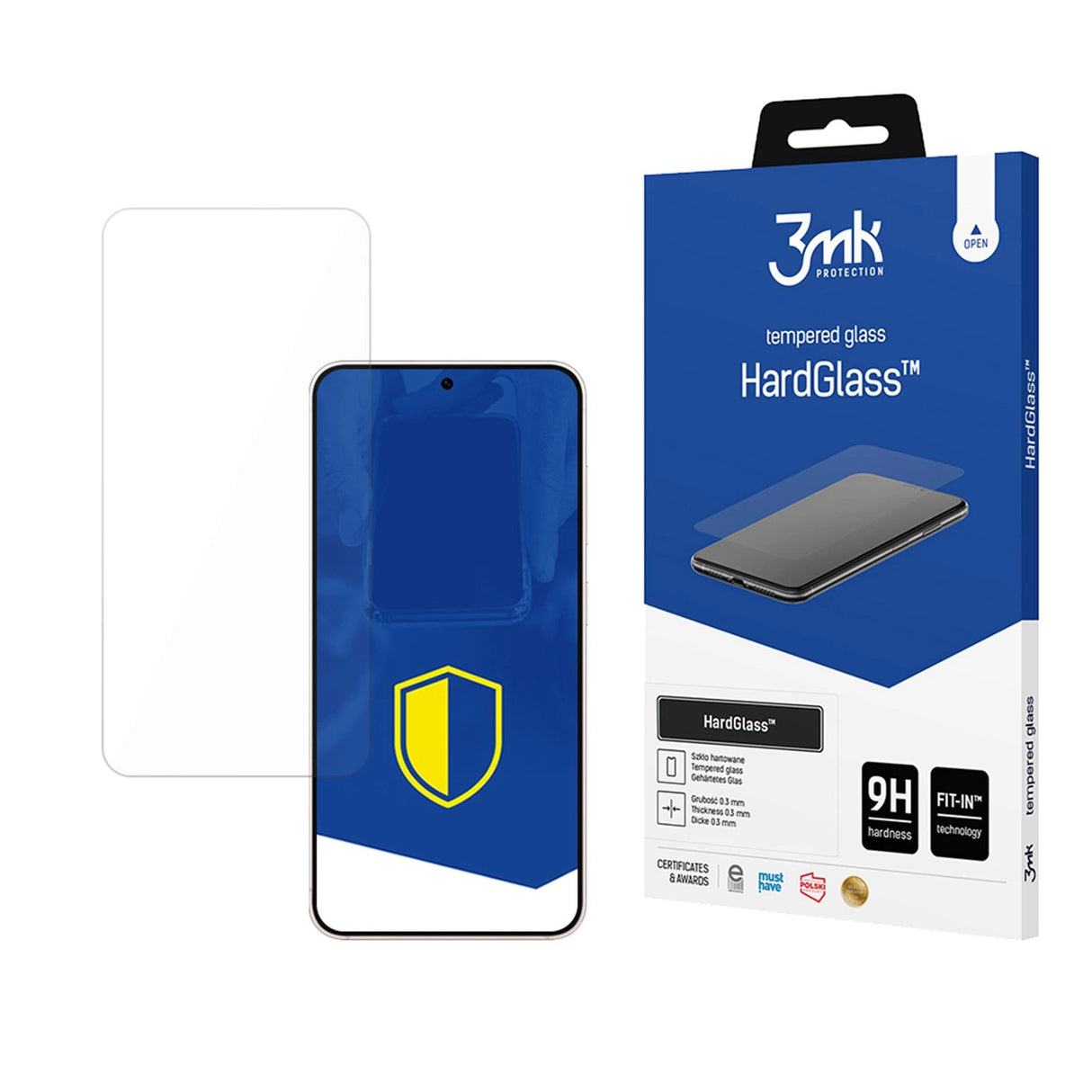 Hærdet glas 3mk HardGlass til Samsung Galaxy S25 Edge