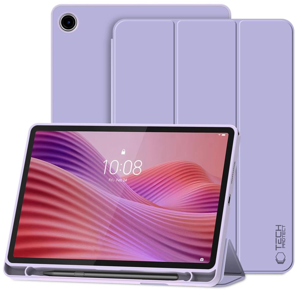 Tech- Protect SmartCase Pen til Lenovo Tab 10. 1 TB-311 - lilla