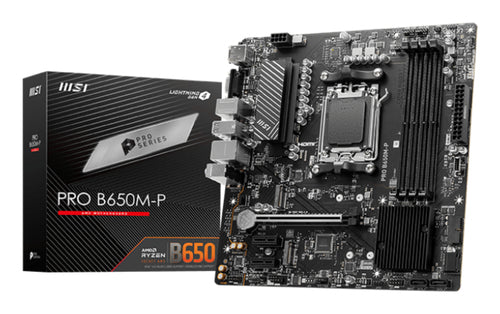 MSI PRO B650M-P Mini-ATX  AM5 AMD B650