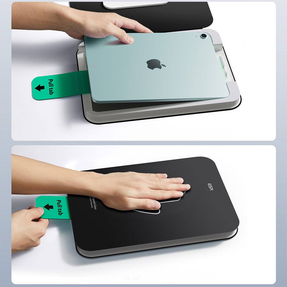 ESR UltraFit tempereret glas 2-pakke til iPad Air 13" 1 / 2 (2024 / 2025)