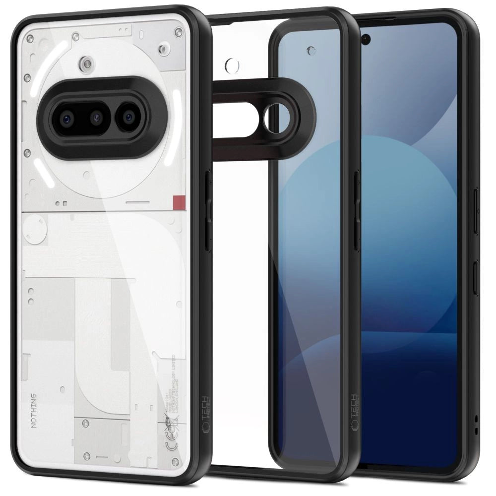 Tech-Protect MagMat Case for Nothing Telefon 3A - klar/sort