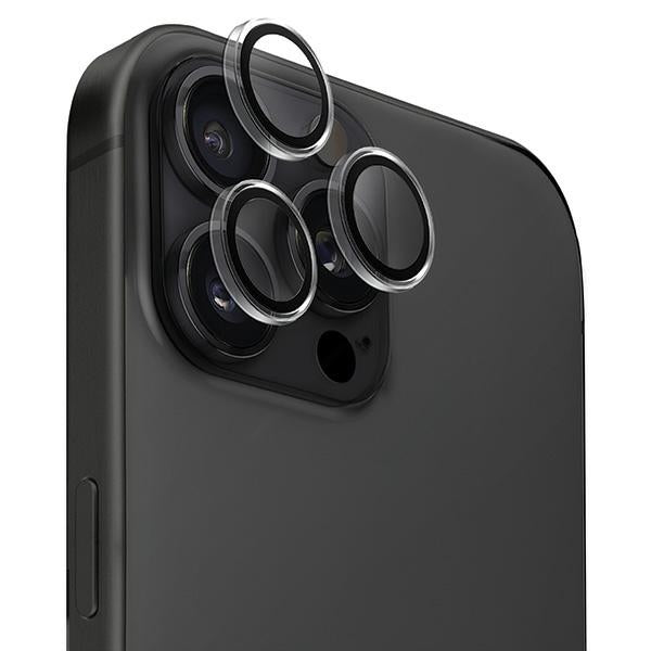 Uniq Optix Clear Camera Lens Protector iPhone 16 Pro 6.3" / 16 Pro Max 6.9" krystalklart kamera-linseglas med applikator