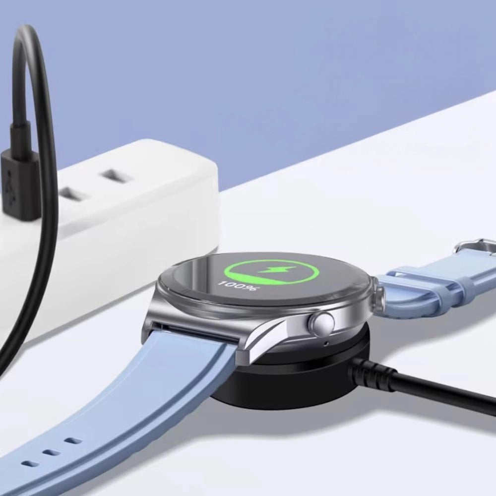 Tech-Protect MC03 UltraBoost Induktiv oplader til Samsung Galaxy Watch USB-C 100cm - sort