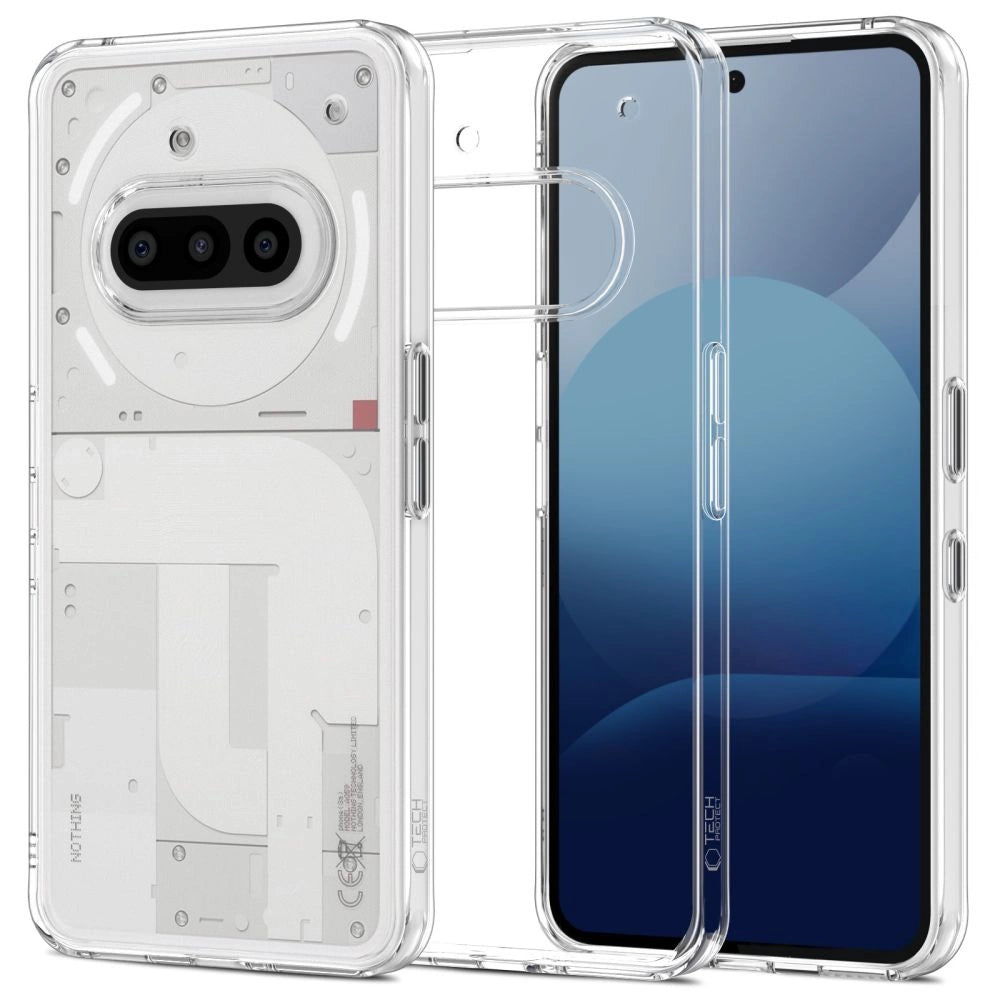 Tech-Protect FlexAir Hybrid Case for ingenting Telefon 3A - Gennemsigtig