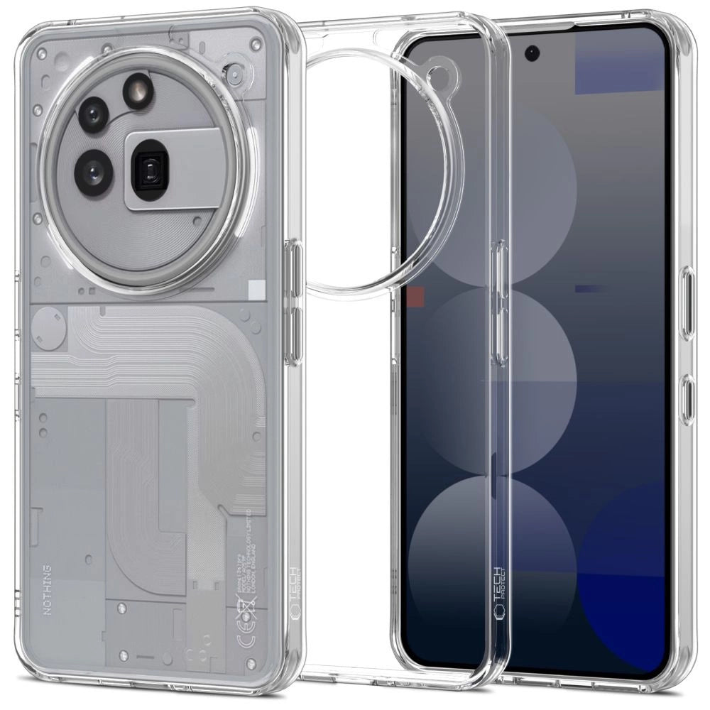 Tech-Protect FlexAir Hybrid Case for ingenting Telefon 3A Pro - klar