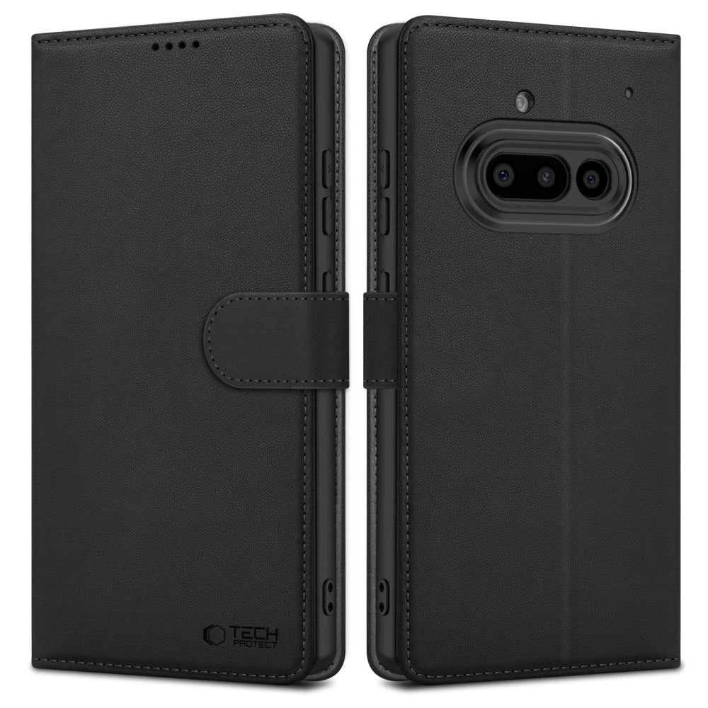 Tech-Protect Wallet Case for Nothing Telefon 3A - Matte sort