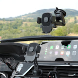 Dudao F2N smartphone holder til 360° luftventil - sort