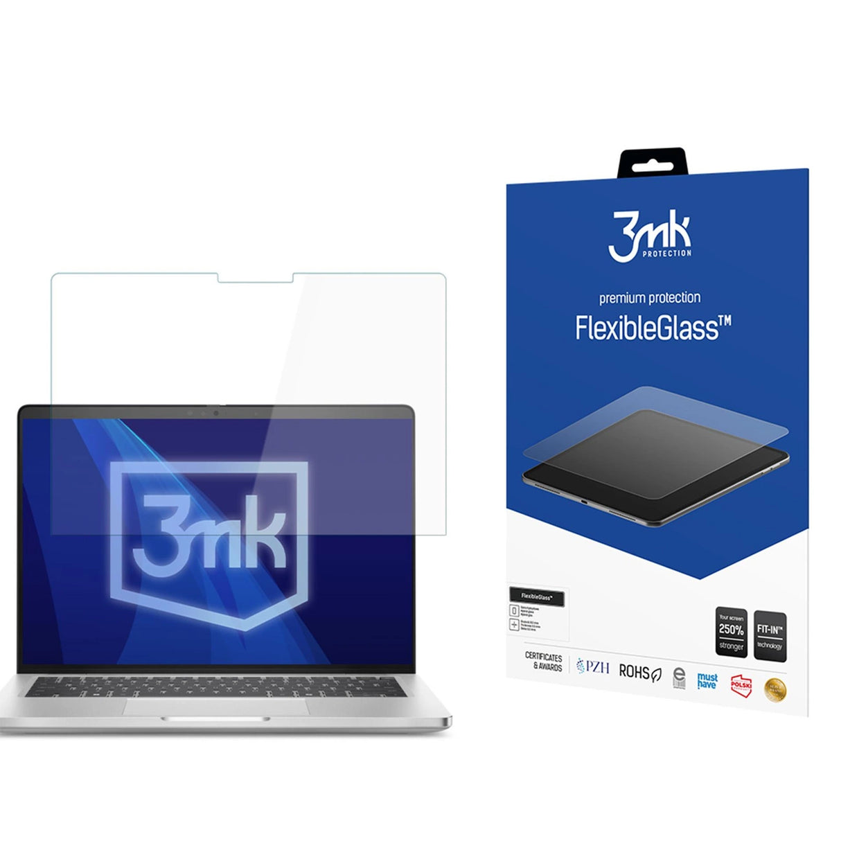 3mk FlexibleGlass Hybrid Glass til Dell Pro 14 Plus (2in1) - op til 15"