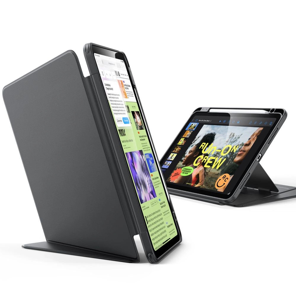 ESR Flip Hybrid Case til iPad 10.9" 2020-2022 (4. / 5. generation) / 11" 2024-2025 (6. / 7. generation) - sort