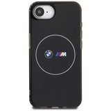 BMW IML Metal White Circle MagSafe iPhone 16e Case - sort