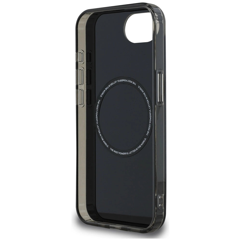 BMW IML Metal White Circle MagSafe iPhone 16e Case - sort