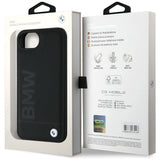 BMW læder iPhone 16e-hylster - sort