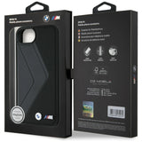 BMW overdimensioneret Stripes MagSafe-fodral til iPhone 16e - sort