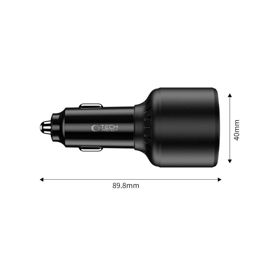 CC04 3-port PD130W biloplader - sort