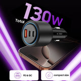 CC04 3-port PD130W biloplader - sort