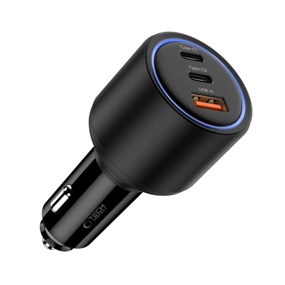 CC04 3-port PD175W biloplader - sort