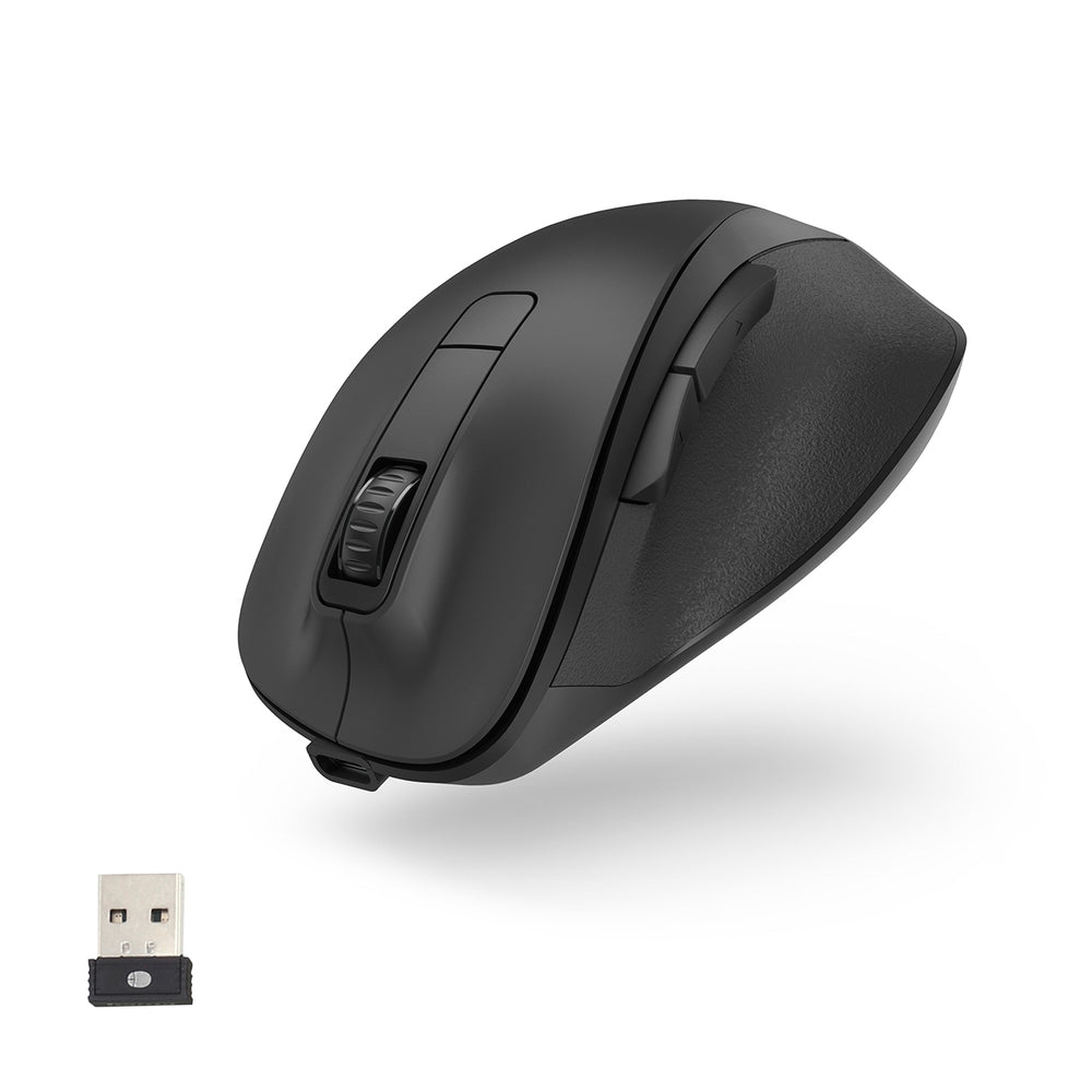 Hama MW-500 V2 trådløs mus med batteri - sort