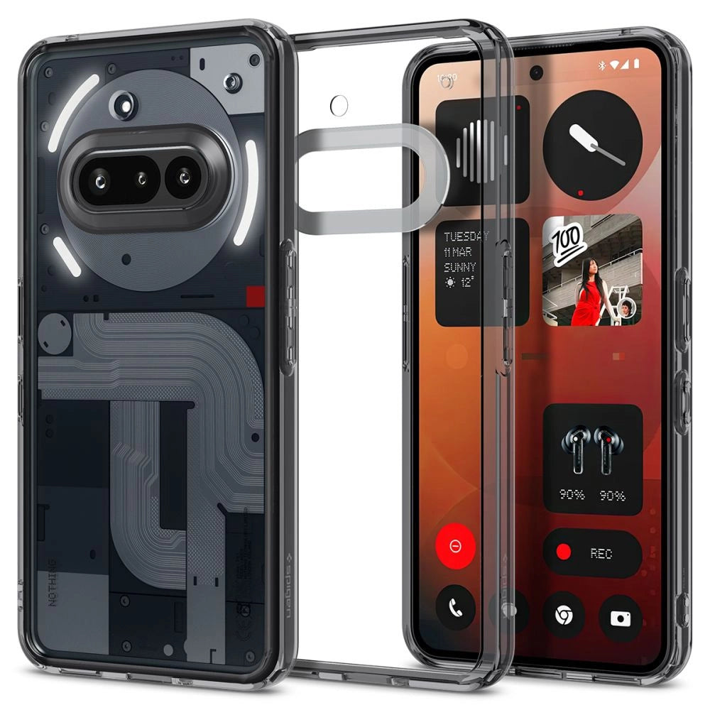 Spigen Ultra Hybrid Case for ingenting Telefon 3A - Gennemsigtig