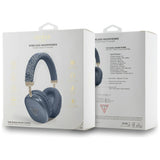 Guess Triangle Logo 4G Bluetooth Over-Ear Headphones - Blå