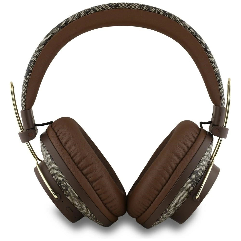 Guess ENC Metal 4G Bluetooth Over-Ear Headphones - Brunt