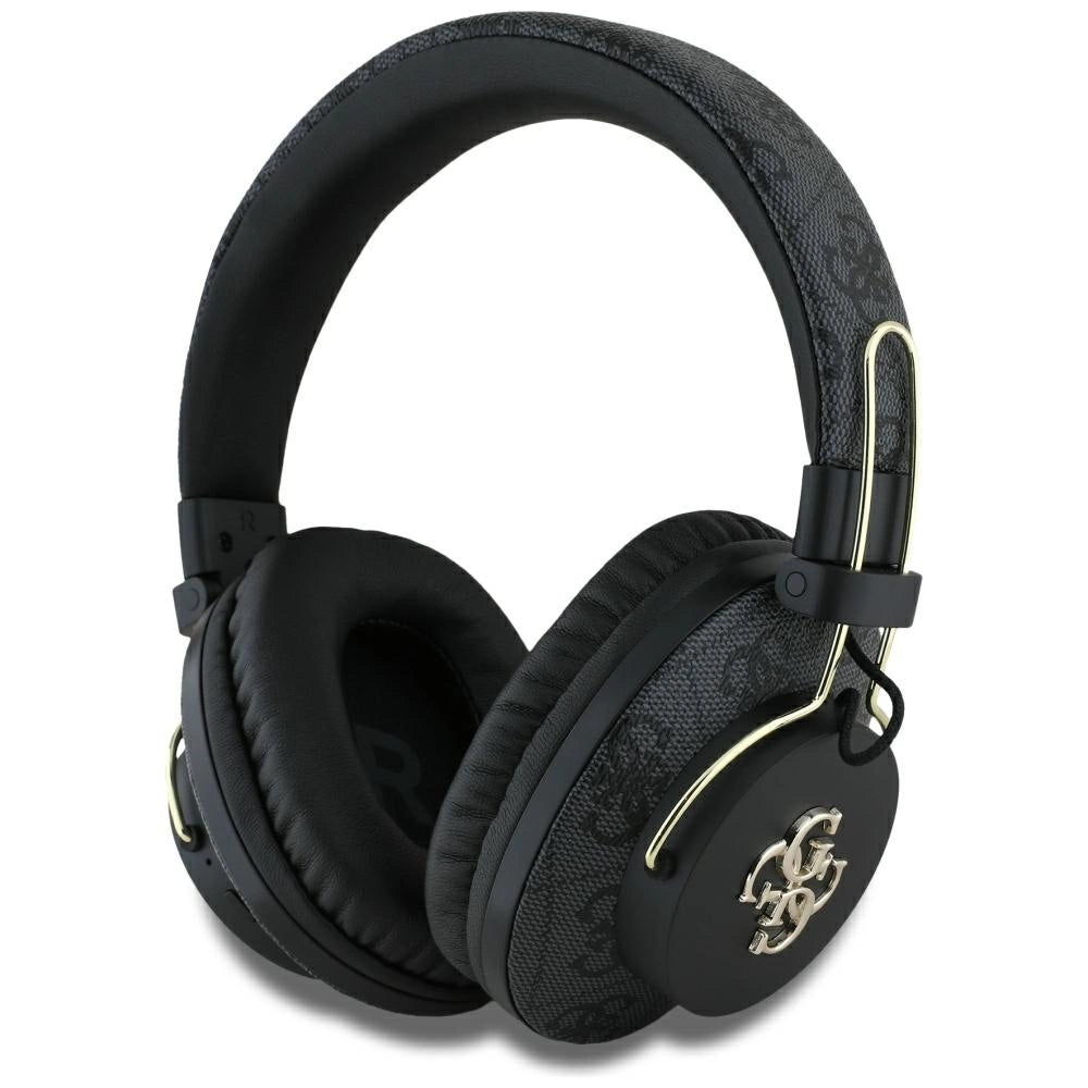 Guess ENC Metal 4G Logo Over-Ear Headphones - sort