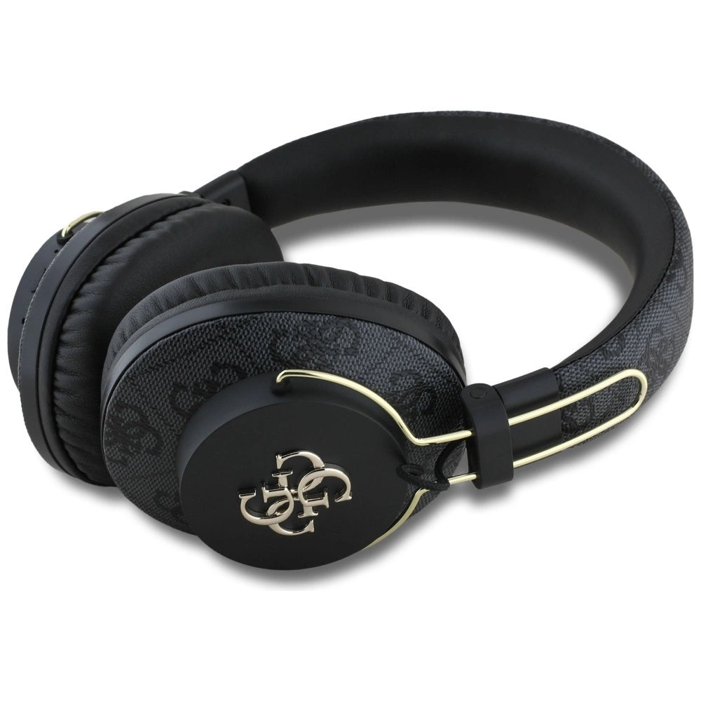 Guess ENC Metal 4G Logo Over-Ear Headphones - sort