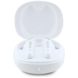 Guess Flat Classic Logo Elektroplateret TWS-hovedtelefoner - hvid