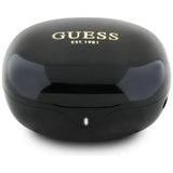 Guess Flat Classic Logo Elektroplateret TWS-hovedtelefoner - sort