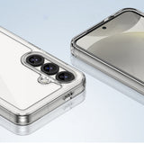 Outer Space Case med Gel Frame til Samsung Galaxy M06 5G - Transparent