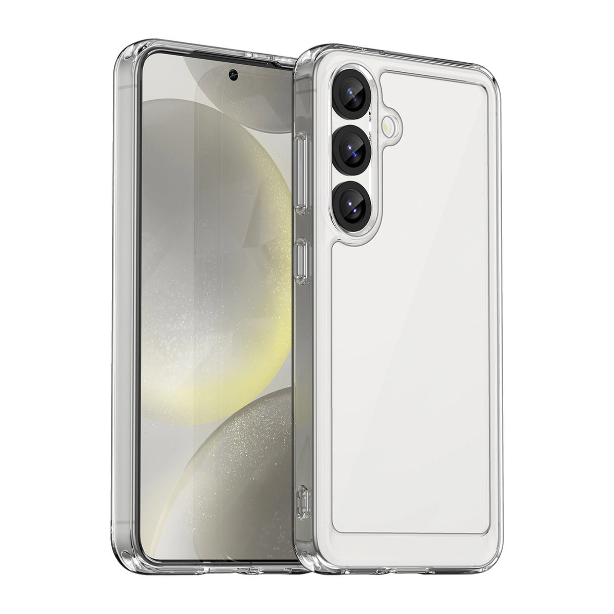 Udendørs rumkasse med gelramme til Samsung Galaxy XCover 7 Pro - gennemsigtig