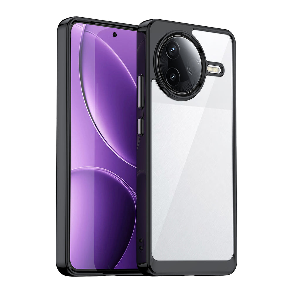 Udendørs rumkasse med gelramme til Xiaomi Poco F7 Ultra - sort