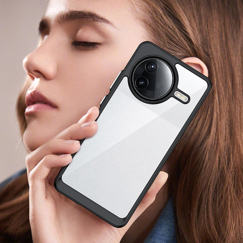Udendørs rumkasse med gelramme til Xiaomi Poco F7 Ultra - sort