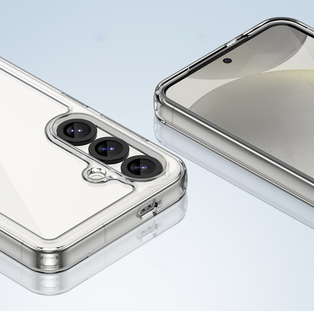 Outer Space Case med gelramme til Realme 14 5G - Transparent