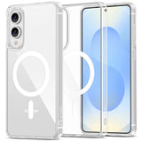 Tech-Protect FlexAir Hybrid MagSafe Case for Samsung Galaxy S25 Edge - Clear